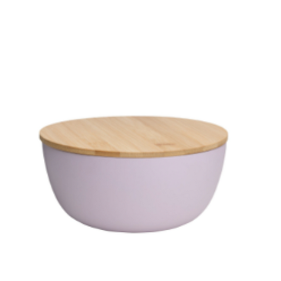 Serving Bowl with Bamboo Lid