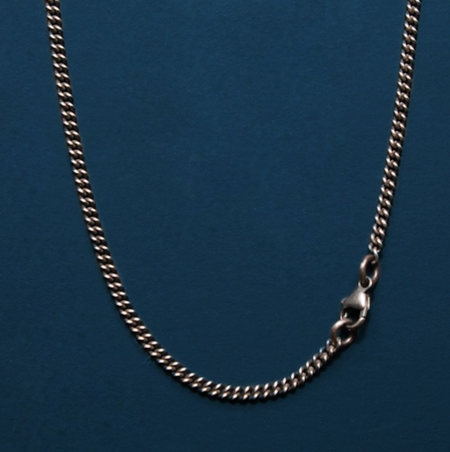Bronze Tag Pendant Necklace