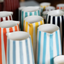 Candy Stripe Ceramic PItcher