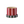 Candy Stripe Plant Pot with Saucer