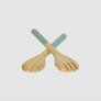Classic Bamboo Salad Server Set
