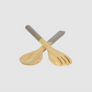 Classic Bamboo Salad Server Set
