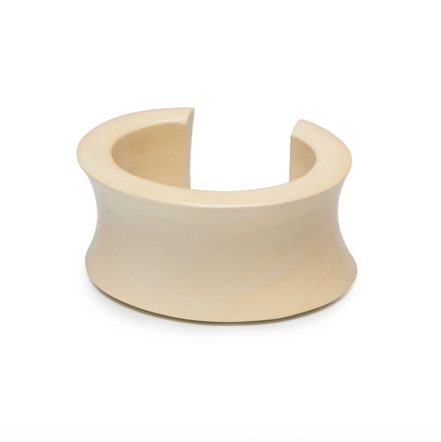 Concave Whitewood Cuff