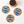 Eco Cork Coasters - Set of 4