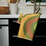 Double-Sided Microfiber Kitchen Towel