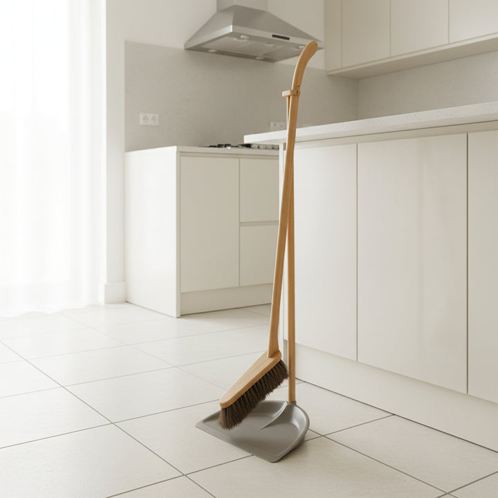 Dustpan & Long-Handled Brush Set