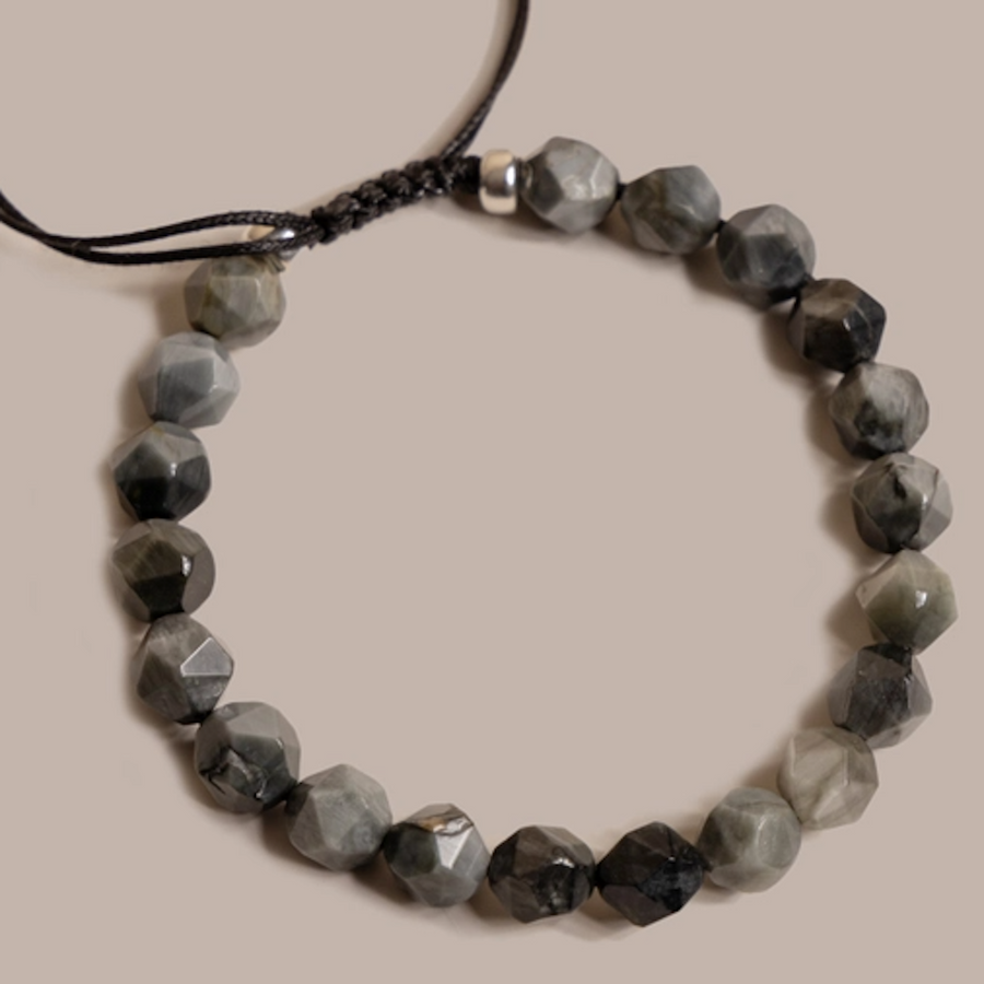 Eagle Eye Gemstone Bead Bracelet