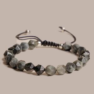 Eagle Eye Gemstone Bead Bracelet