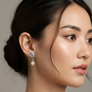 Elisir Earrings with Pearls