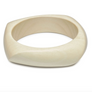 Enso Organic Shaped Wooden Bangle