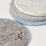 Felt Round Coaster - Multi 4 Pack