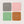 Felt Square Coaster - Multi 4 Pack