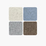 Felt Square Coaster - Multi 4 Pack