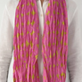 Graphic Print Cotton Scarf