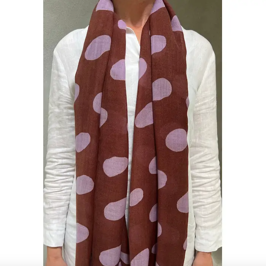 Graphic Wool Scarf