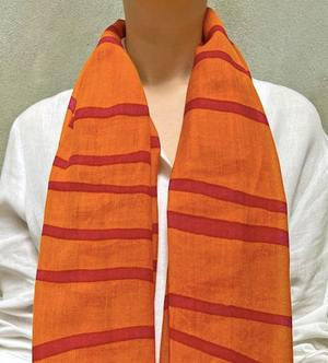 Graphic Wool Scarf