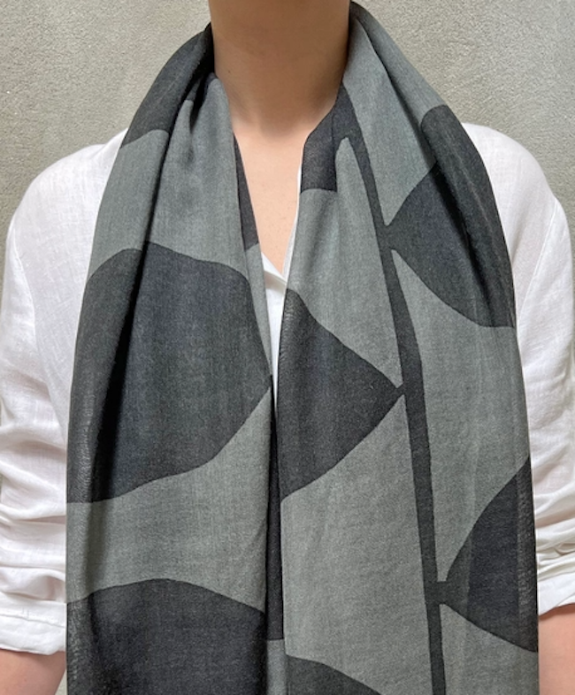 Graphic Wool Scarf