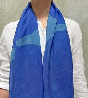 Graphic Wool Scarf