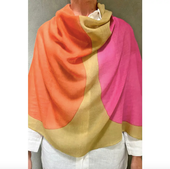 Graphic Wool Scarf