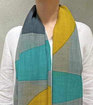 Graphic Wool Scarf