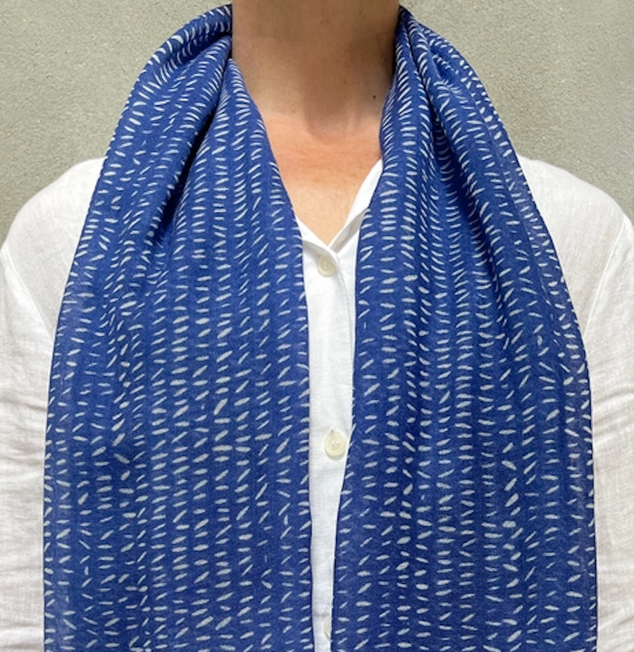 Graphic Wool Scarf