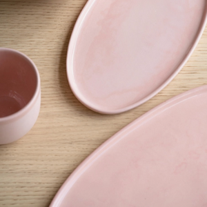 Handmade Oval Porcelain Serving Platter