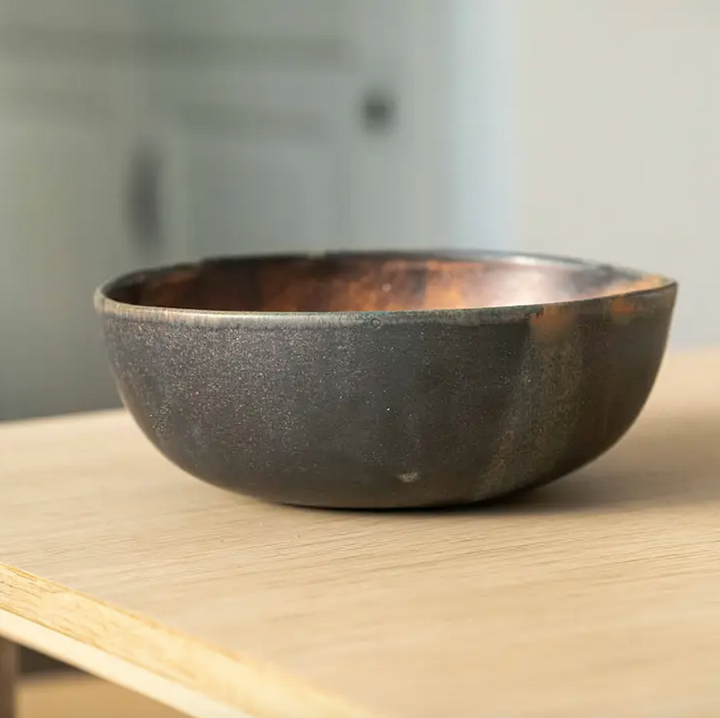 Handmade Stoneware Salad Serving Bowl
