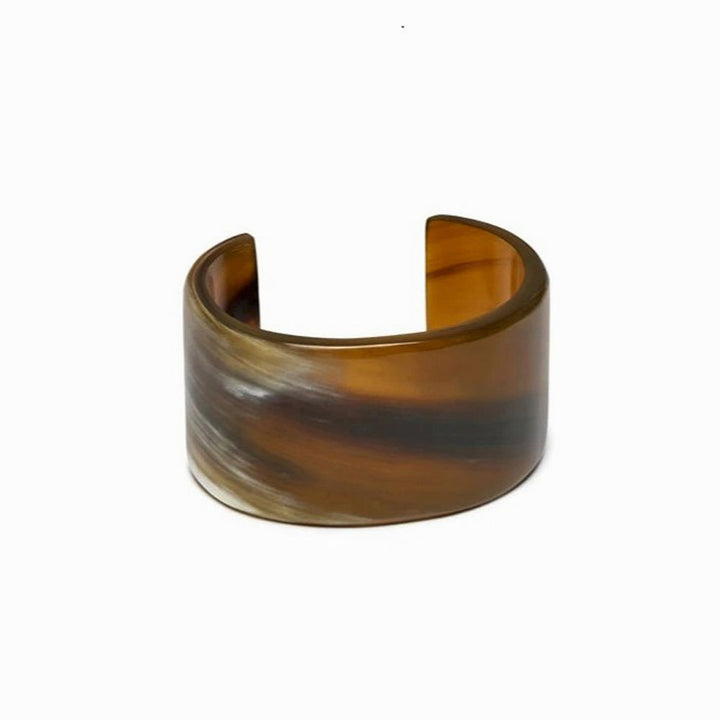 Horn Statement Cuff Bracelet