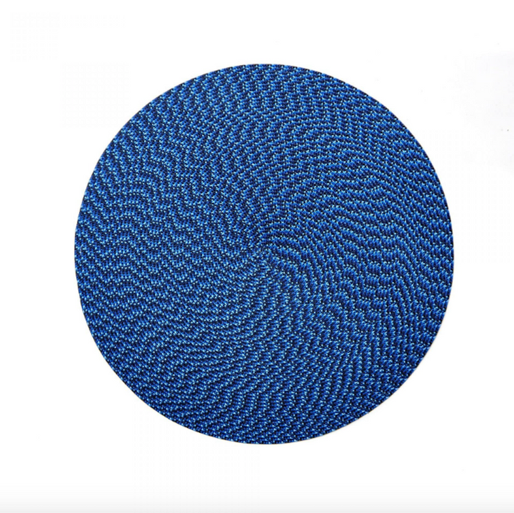 Ikat Weave Round Placemat