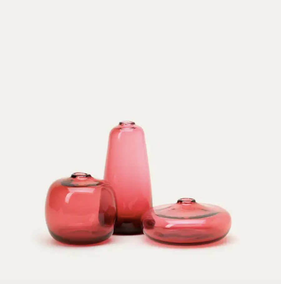 Little Gems Handblown Glass Bud Vase
