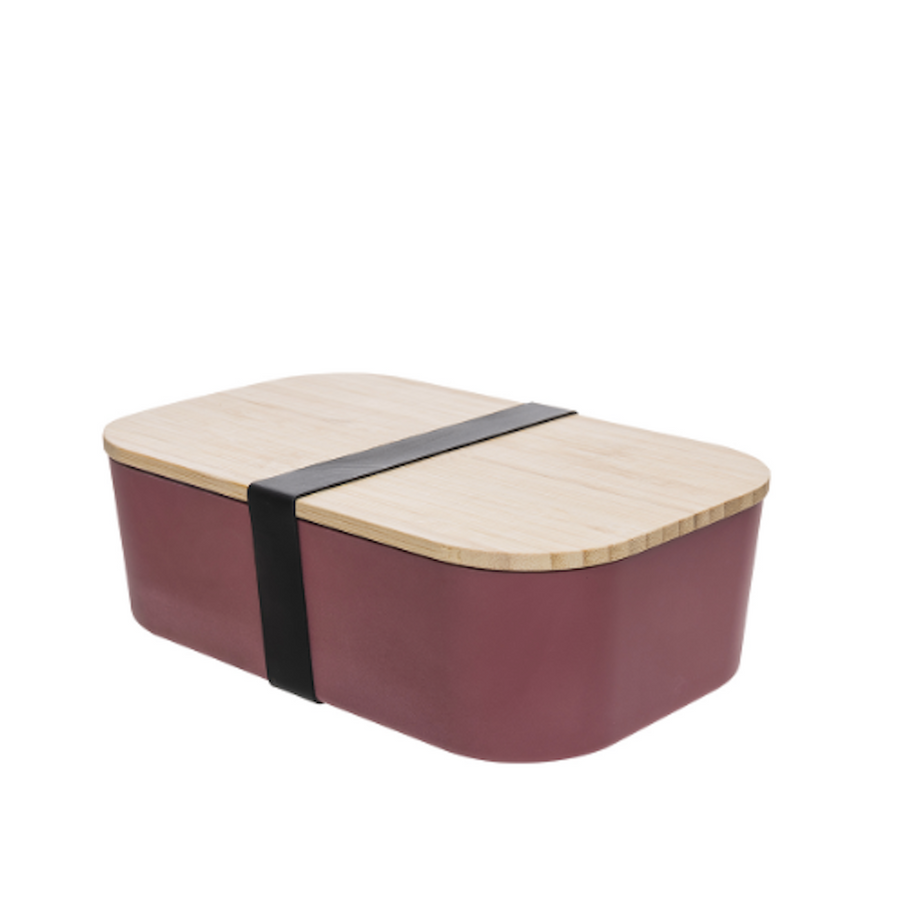 Travel Lunchbox with Bamboo Lid