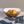 Mango Wood & Enamel Serving Bowl