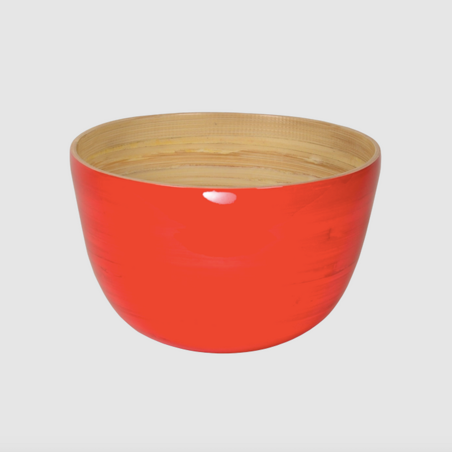 Medium Tall Bamboo Bowl