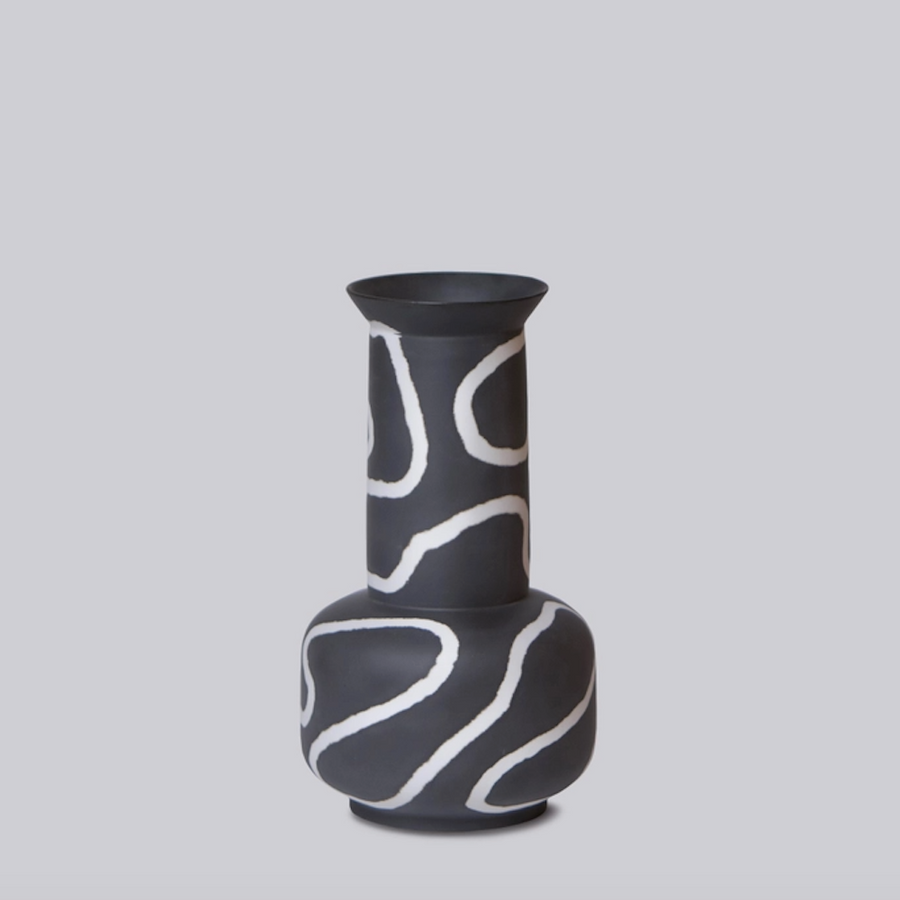 Memphis Sage Porcelain Vase