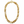 Mid Length Rectangle Link Horn Necklace