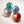 Orb Handblown Glass Bud Vase
