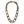 Oval Link Buffalo Horn Necklace