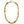 Oval Link Horn Necklace - Mid-length