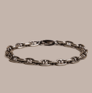 Double Anchor Chain Bracelet