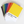 A fanned-out set of Pantone color swatch cards on a white background, with the top card showing a bright yellow color block labeled 'PANTONE 14-0760 Cyber Yellow'.