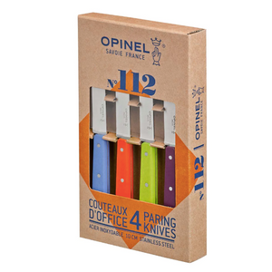 Paring Knives Assorted Colors - Set of 4