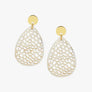 Patra Tear-Drop Horn Earrings