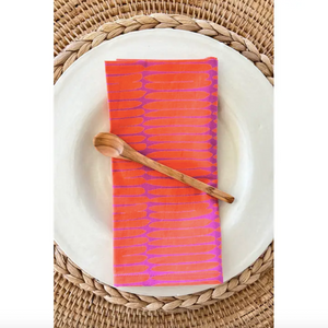 Printed Cotton Napkins - Set of 4