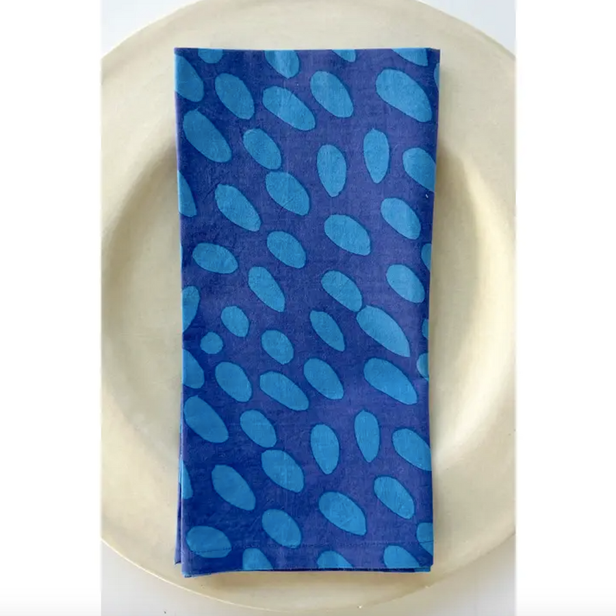 Printed Cotton Napkins - Set of 4