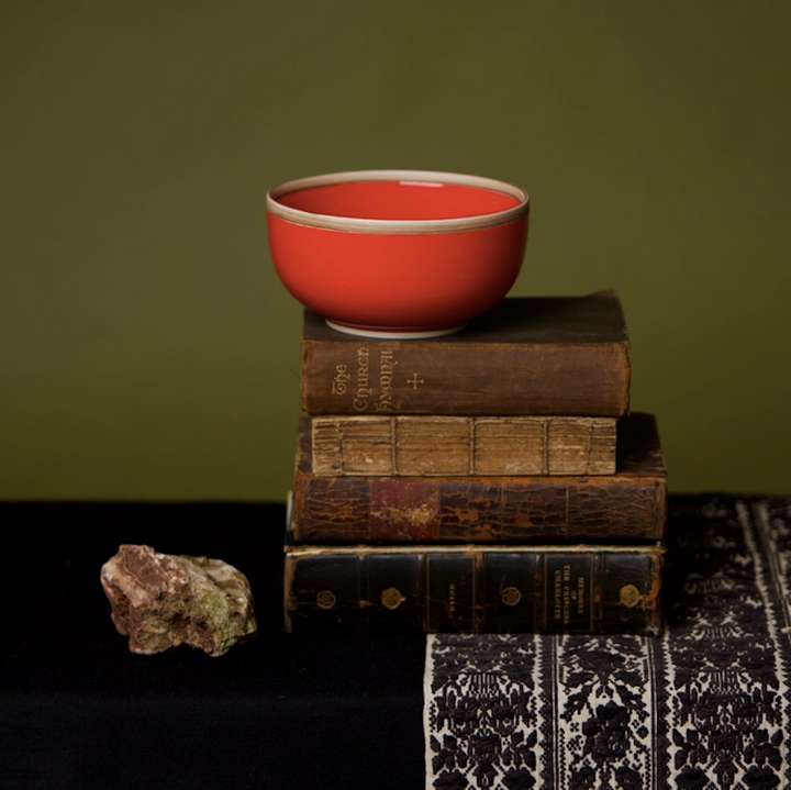 Rimmed Hermit Soup Bowl