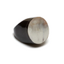 Round Horn Cocktail Ring