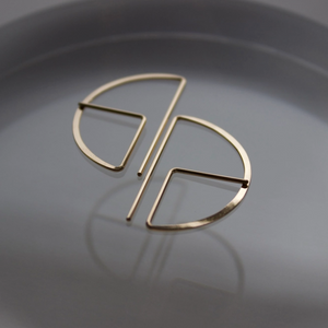 Round Profile Earring - Small
