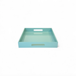 Square Bamboo Lacquer Tray