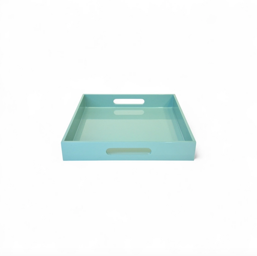 Square Bamboo Lacquer Tray
