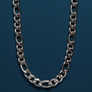 Stainless Steel Figaro Chain Necklace